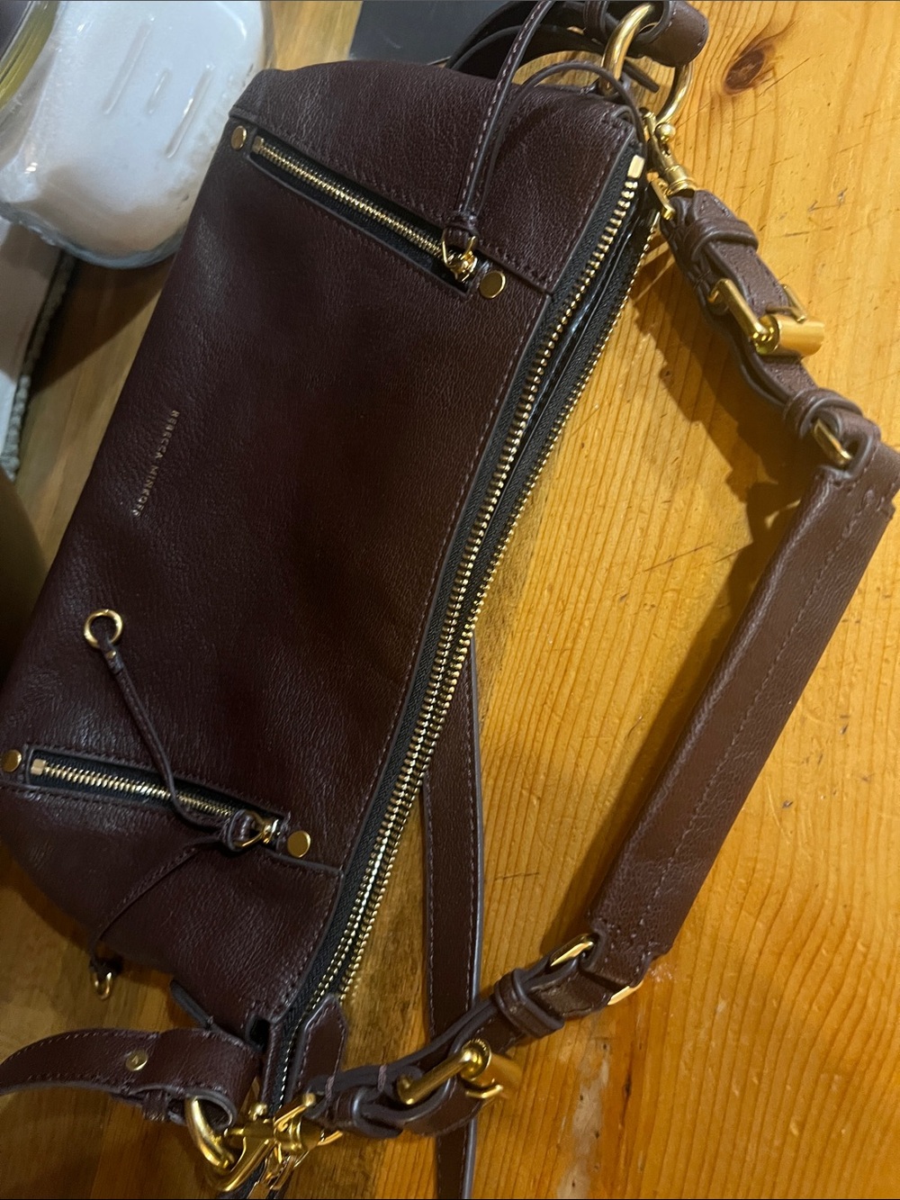 Rebecca Minkoff Leather Shoulder with Crossbosy strap Rivington - Picture 11 of 11